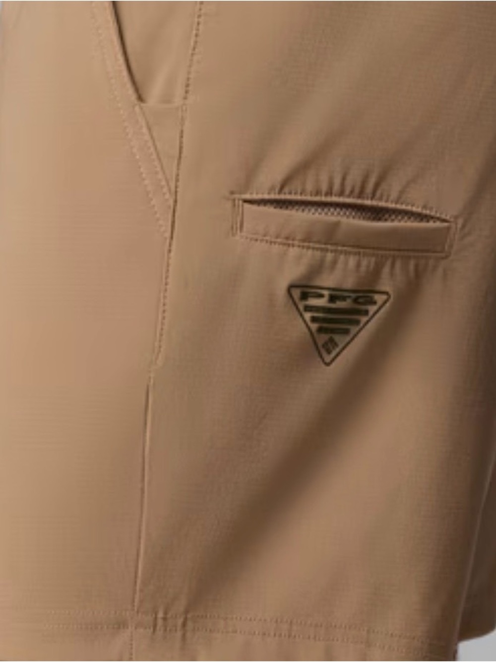 Columbia Men's PFG Uncharted Shorts Size Small Tan / Khaki